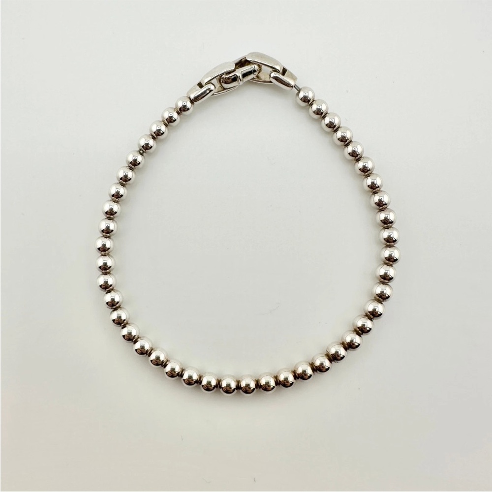 David Yurman Silver Bead Bracelet